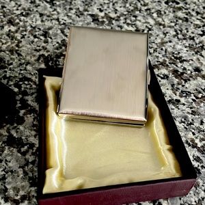Cigarette case. NWOT in box